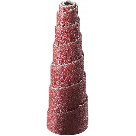 United Abrasives/Sait United Abrasives - Sait Full Taper Cartridge Roll 1/2" x 1" x 1/8" 80 Grit Aluminum Oxide 38313